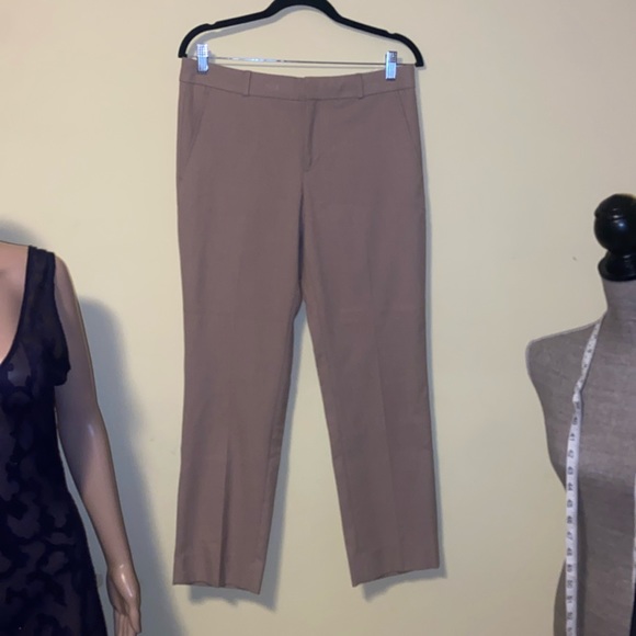 Banana republic tan Ryan pants, size 8 petite - Picture 2 of 13